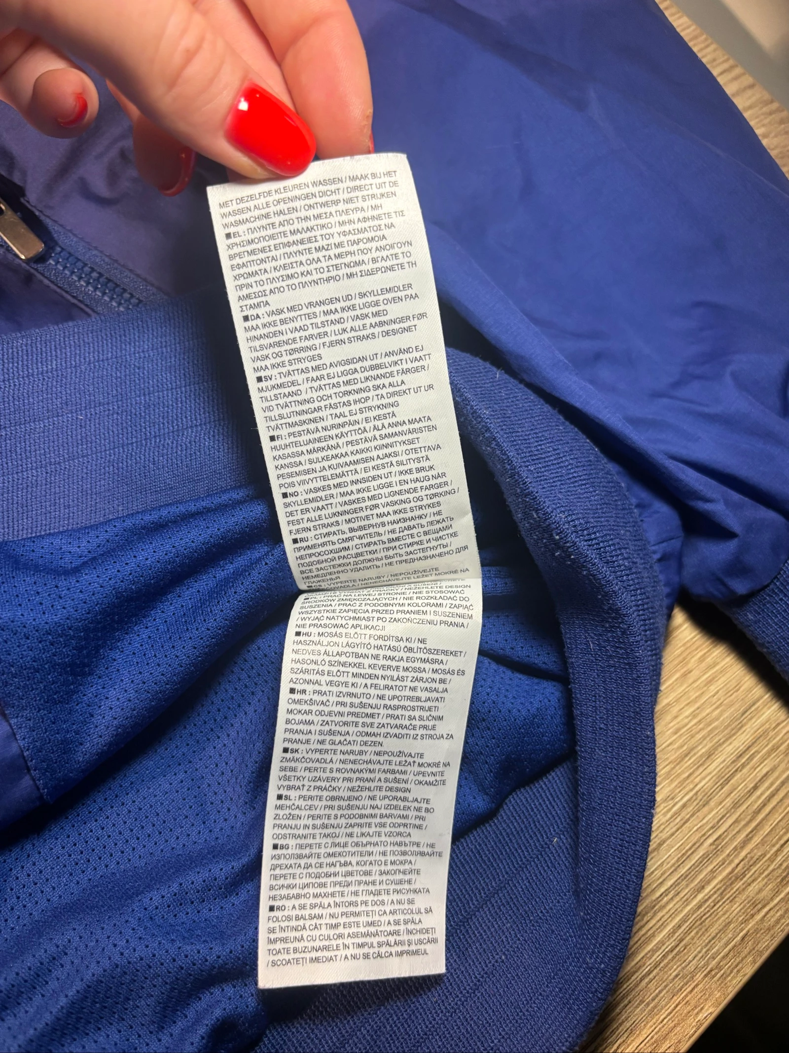 Nike Chelsea FC 2018/19 Authentieke Windrunner Jas Blauw S – photo 9